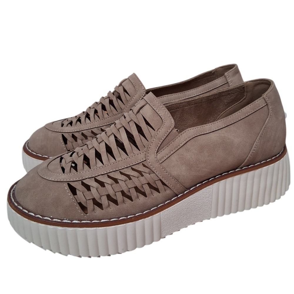 Pierre Dumas Sweet-9 Platform Chunky Casual Summer Womens size 8½ Open Loafers